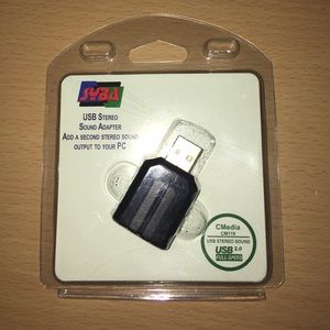 USB Stereo Sound Adapter for PC